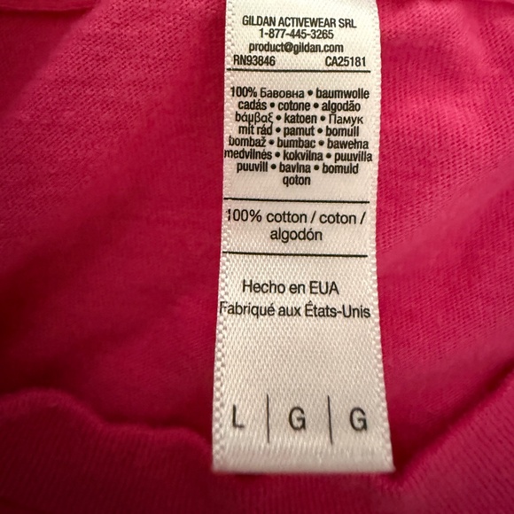 American Apparel Vaseline Rod Marsh Graphic Tee Pink Regular - Picture 8 of 9